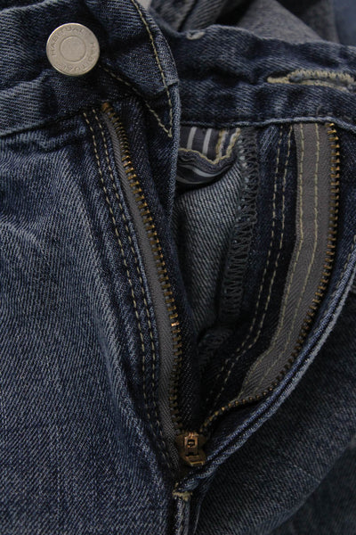 Habitual Women 90s Wide-Leg High Rise Dark Blue Cotton Jeans Size 26