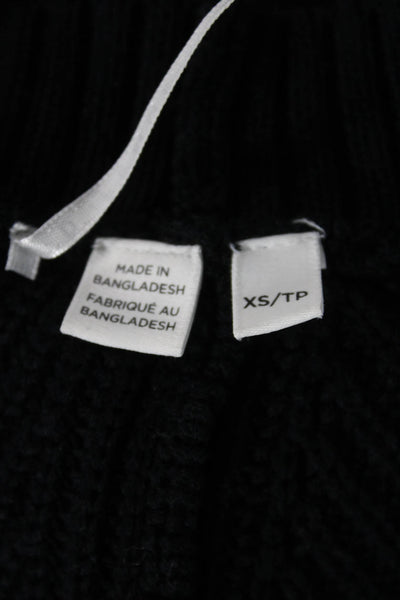 Selected Femme Unisex Cardigan Black V-Neck Button Long Sleeve Size M