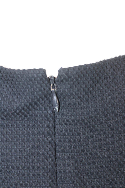 Theory Womens Basic Sleeveless Crew Neck Dark Blue Tank Size M