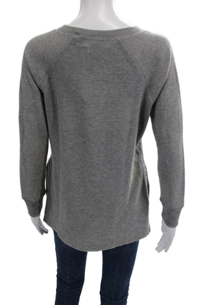 Soul Cycle Unisex Gray Pullover Sweater Graphic Print Long Sleeve Size XS