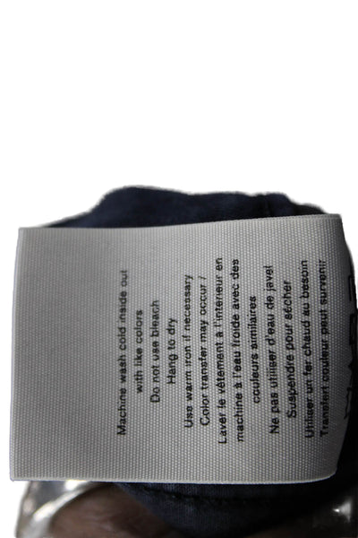 Rag & Bone Women Cropped Ankle Dark Blue Pants Button Size 30