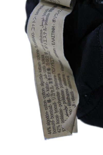 Massimo Dutti Womens Skinny Ankle Jeans Gray High Rise 28 Inseam Size 10