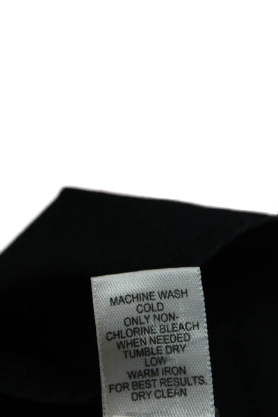 Banana Republic Mens Cotton Long Sleeve Collared Button-Down Shirt Black Size L