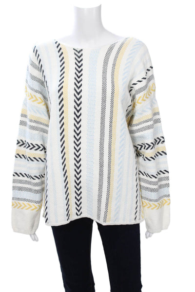 Coco Y Club Unisex Pullover Sweater Black Cotton Aztec Size 2XL