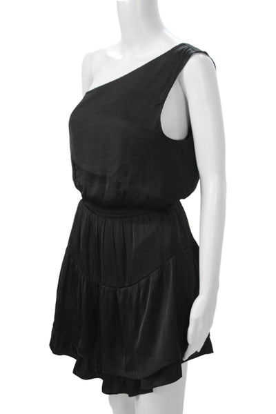Steve Madden Womens Black Sleeveless Short Dress Polyester Size S