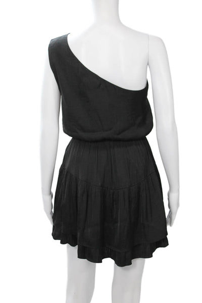 Steve Madden Womens Black Sleeveless Short Dress Polyester Size S