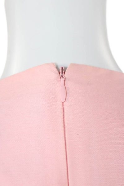 Ralph Lauren Black Label Women Shift Dress Pink Sleeveless Round Neck Size 4