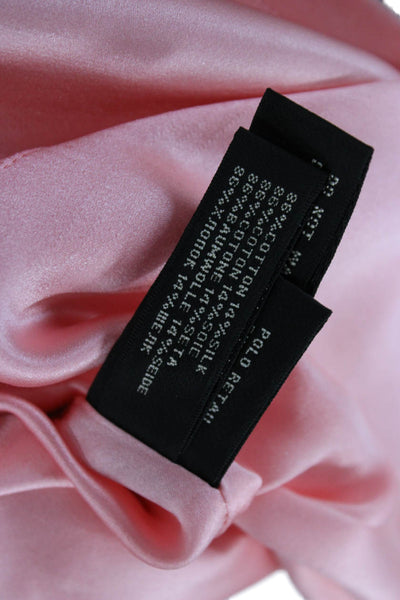 Ralph Lauren Black Label Women Shift Dress Pink Sleeveless Round Neck Size 4