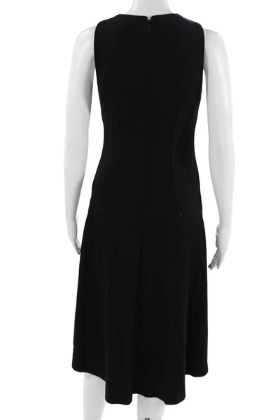 Banana Republic Womens A-Line Tank Dress Black 100% Wool Sleeveless Size 0