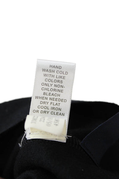 Banana Republic Womens A-Line Tank Dress Black 100% Wool Sleeveless Size 0