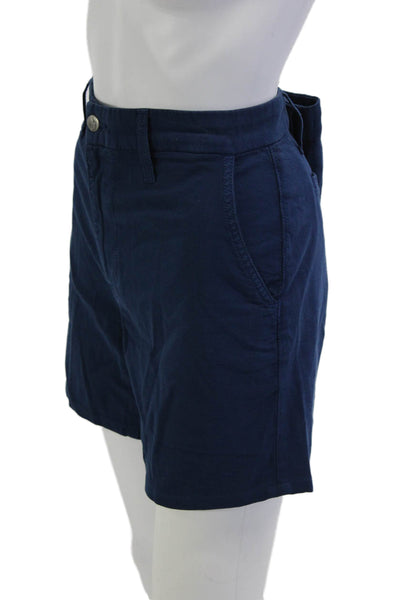 Joes Mens Chino Shorts Dark Blue Cotton Stretch Size 31