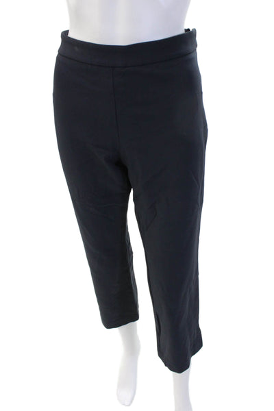 Charlotte Brody Womens Ankle Cropped Dress Pants Black Polyester Size 10