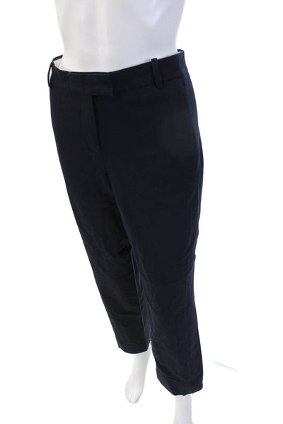 J Crew Unisex Ankle Cropped Dress Pants Dark Blue Size 10