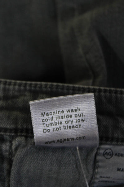 AG Unisex Skinny Mid Rise Dark Gray Jeans Size 31