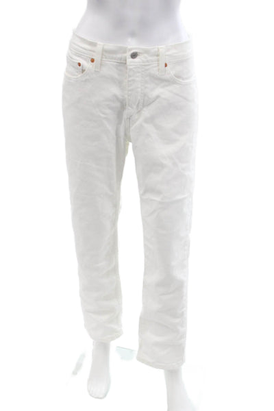 Levis Mens Skinny White Jeans Size 34