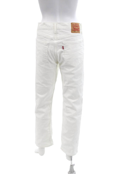 Levis Mens Skinny White Jeans Size 34