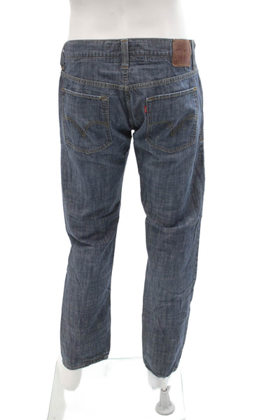 Levis Mens Skinny Blue Jeans Size 36