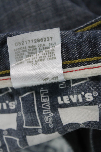 Levis Mens Skinny Blue Jeans Size 36