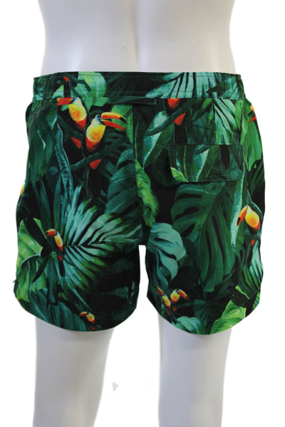 ONIA Mens Green Polyester Shorts Size M