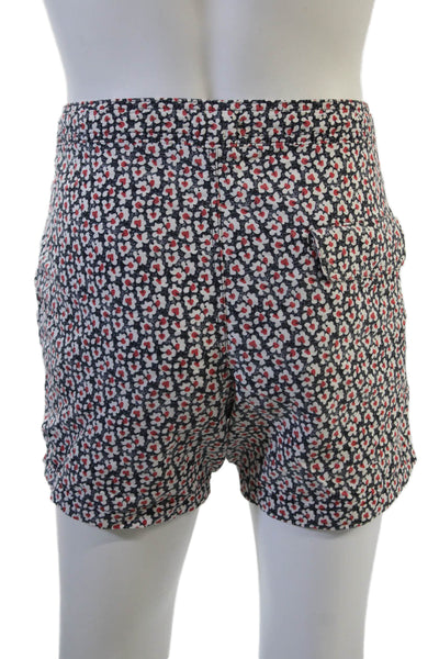 ONIA Unisex Floral Nylon Button Shorts Size S