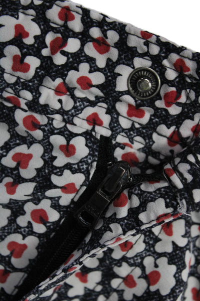 ONIA Unisex Floral Nylon Button Shorts Size S
