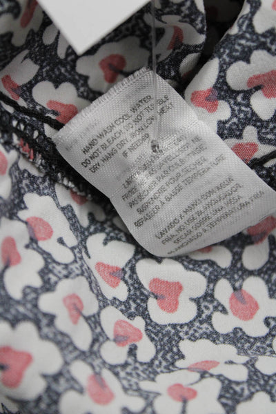 ONIA Unisex Floral Nylon Button Shorts Size S