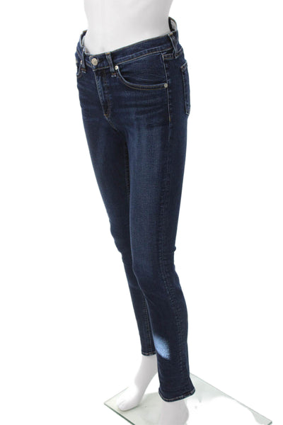 Rag & Bone Jean Women Dark Blue High Rise Skinny Jeans Size 28