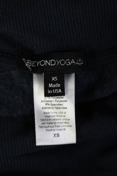 Beyond Yoga Women Jogger Leggings Dark Blue Size XS