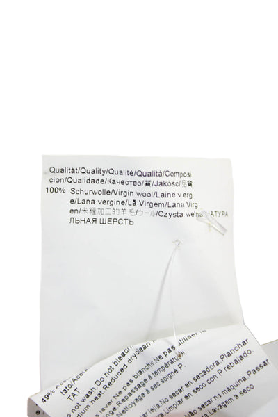 Boss Hugo Boss Mens 2 Piece Gray Virgin Wool Suit Jacket Size 44