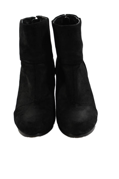 Rag & Bone Womens Leather Zip Up Newbury Ankle Boots Black Size 36 6
