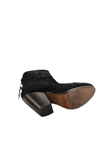 Rag & Bone Womens Leather Zip Up Newbury Ankle Boots Black Size 36 6
