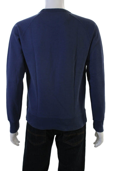 Uniqlo Mens Dark Blue 100% Cotton Crewneck Pullover Sweatshirt Size S