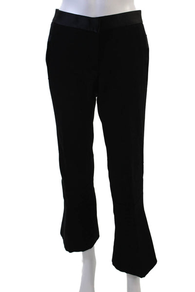 Barbara Bui Women Cropped Dress Pants Black 100% Wool Size 40