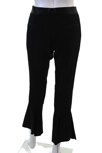 Barbara Bui Women Cropped Dress Pants Black 100% Wool Size 40