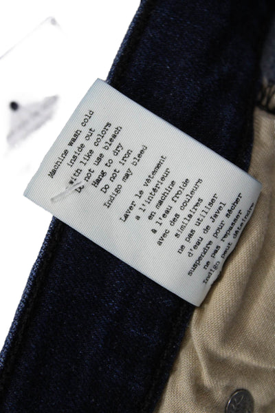 Rag & Bone Jean Womens Ankle Skinny Jeans Dark Blue Size 26
