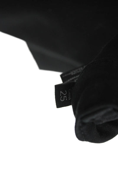 J Brand Womens Jogger Pants Black Button Closure Designer Size 25