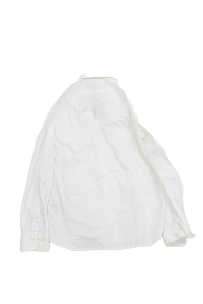 Polo Ralph Lauren Boys Collared Long Sleeves Button Down Shirt White Size 10
