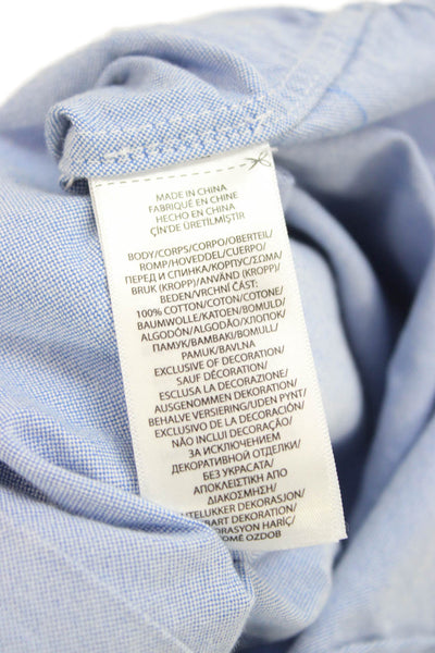 Polo Ralph Lauren Boys Long Sleeves Collared Button Down Shirt Blue Size 10