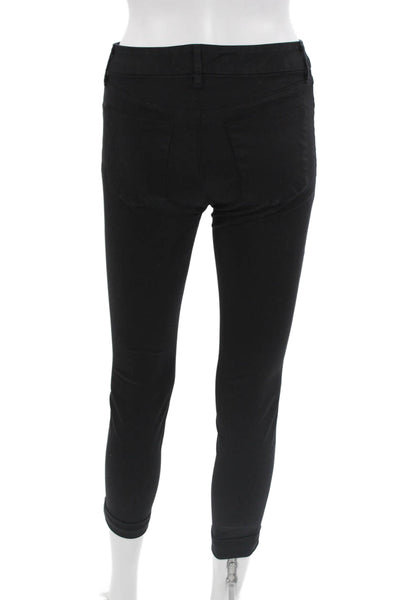 J Brand Womens Ankle Cropped Jegging Black Size 24