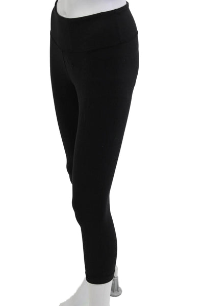 Lululemon Womens Black Nylon 3/4 Leggings Size 6