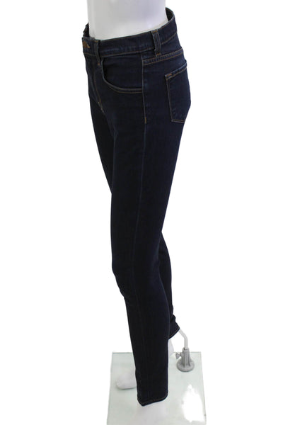 J Brand Womens Skinny Jeggings Dark Blue Size 27