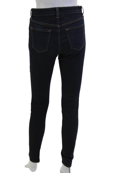 J Brand Womens Skinny Jeggings Dark Blue Size 27