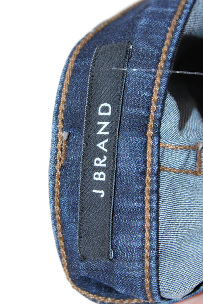 J Brand Womens Skinny Jeggings Dark Blue Size 27