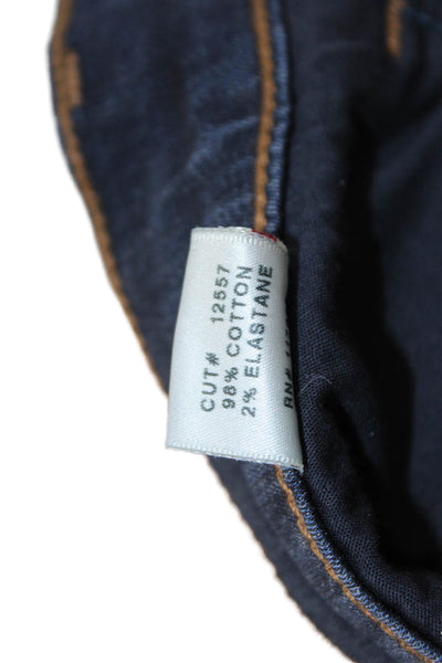 J Brand Womens Skinny Jeggings Dark Blue Size 27