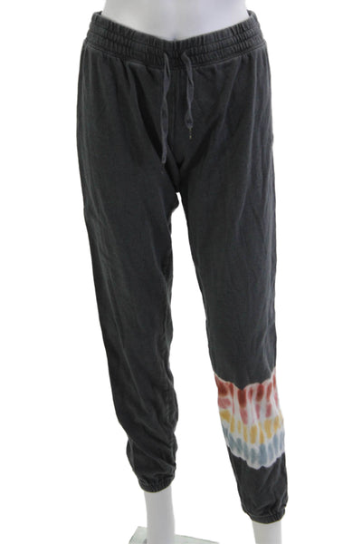 PJ Salvage Unisex Jogger Sweatpants Dark Gray Cotton Blend Drawstring Size S