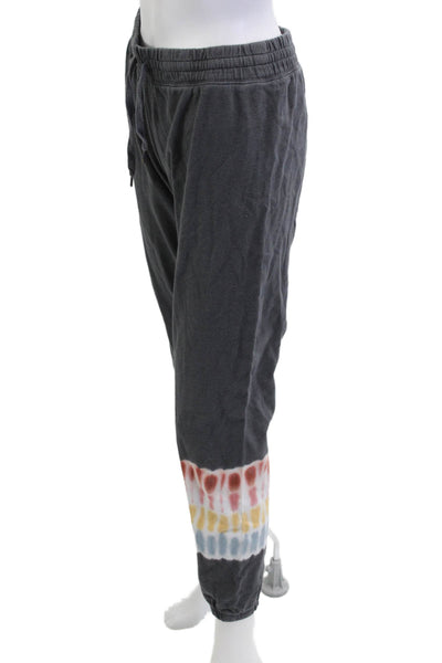 PJ Salvage Unisex Jogger Sweatpants Dark Gray Cotton Blend Drawstring Size S
