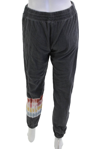 PJ Salvage Unisex Jogger Sweatpants Dark Gray Cotton Blend Drawstring Size S