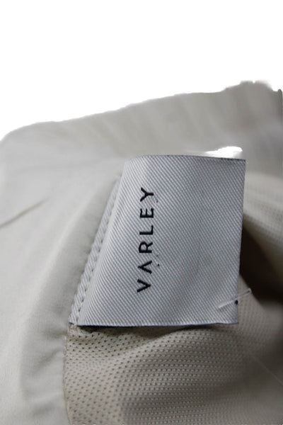 Varley Unisex Beige Beach Shorts 86% Polyester 14% Elastane Size XS