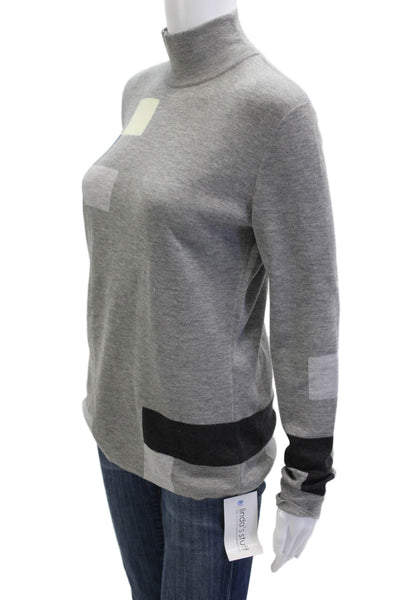 Weekend Max Mara Unisex Blue Cotton Scoop Neck Pullover Long Sleeve Size L