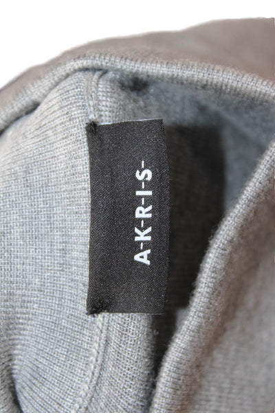 Weekend Max Mara Unisex Blue Cotton Scoop Neck Pullover Long Sleeve Size L